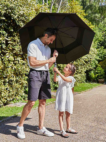 Зонт-трость Stormshield, черный - рис 7.