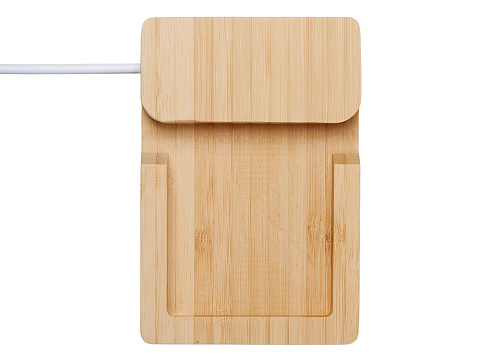 USB хаб Memo, 2*USB, 2*Type C, бамбук - рис 7.