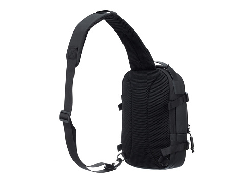 Рюкзак на одно плечо TORBER Xtreme, зелёный/чёрный, 20 х 8 х 31 см, 5л - рис 3.