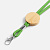 Шнурок для бейджа Tube Wood, зеленый - миниатюра - рис 4.