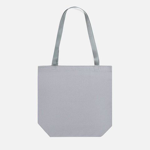 Шопер B5, серый с серыми ручками - рис 3.