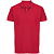 Рубашка поло унисекс Pacific, красная - миниатюра