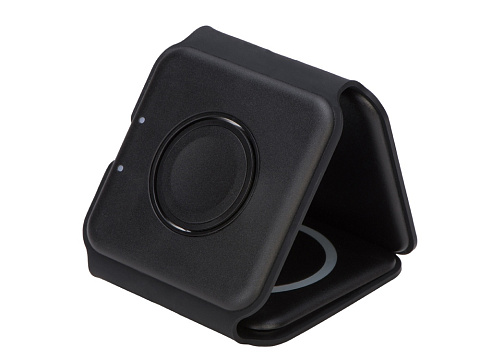 Беспроводное зарядное устройство 3-в-1 Road, 15 Вт, черный - рис 6.