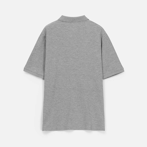 Рубашка поло унисекс Upswing, серый меланж - рис 3.