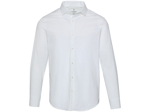 Carnelian мужская рубашка из поплина - Белый - рис 2.