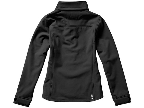 Куртка софтшел Ланглей женская, антрацит - рис 3.