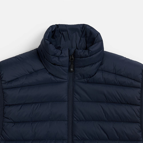 Жилет компактный мужской Stavanger, темно-синий с серым (navy) - рис 5.