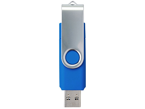 USB3.0/USB Type-C флешка на 16 Гб Квебек C, синий - рис 4.
