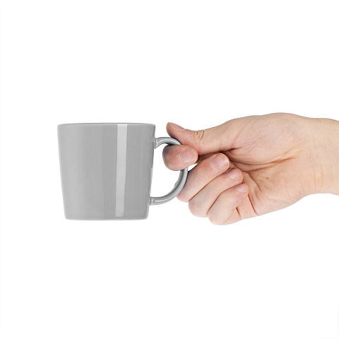 Кружка Valotti Medio, серая - рис 6.