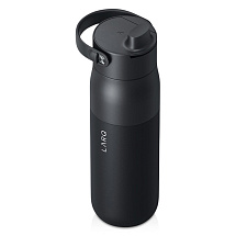 Термобутылка для воды LARQ Swig Top объемом 680 мл - Сплошной черный