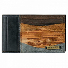 Визитница из кожи Пустыня