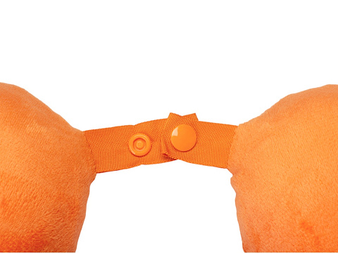 Подушка Basic из микрофибры с эффектом памяти U-shape, оранжевый NEW - рис 4.