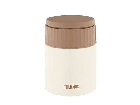 Термос из нерж. стали для еды тм THERMOS JBQ-400-MLK 0.4L, белый