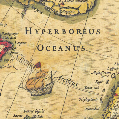 Карта новой Европы Йодокуса Хондиуса - рис 2.