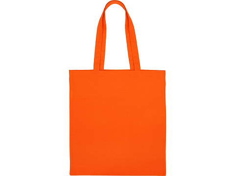 Сумка для шопинга Carryme 140 хлопковая, 140 г/м2, оранжевый - рис 4.