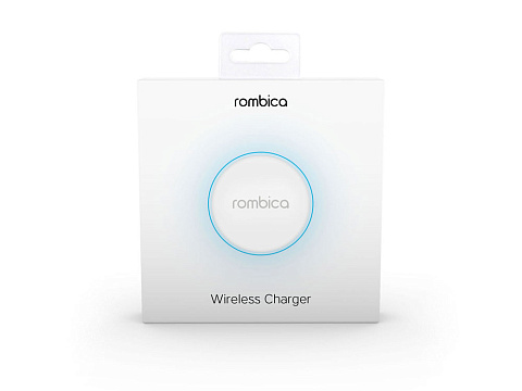 Беспроводное зарядное устройство Rombica  NEO Core Quick c быстрой зарядкой, белый (с лого) (Р) - рис 4.