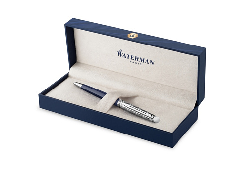 Шариковая ручка Waterman Hemisphere22 SE Deluxe Blue CT, стержень: M, цвет: Blue, в подарочной упаковке - рис 2.