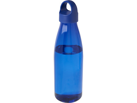 Bergen бутылка для воды объемом 800 мл из переработанной пластмассы, ярко-синий