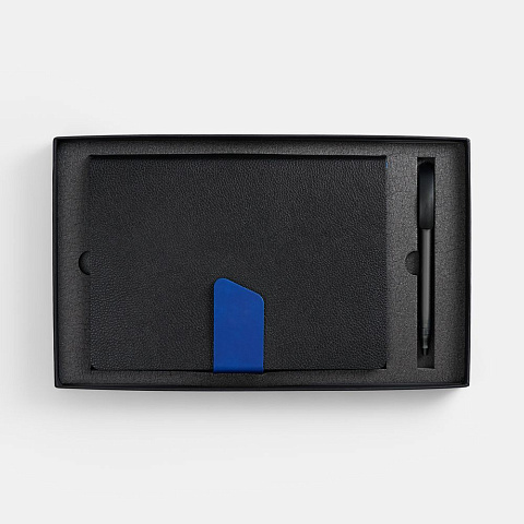 Набор Boom, черный с ярко-синим - рис 3.