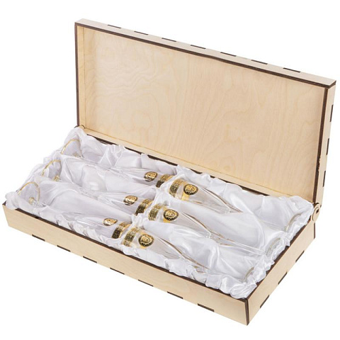 Набор бокалов для шампанского «Львиная сила» - рис 6.