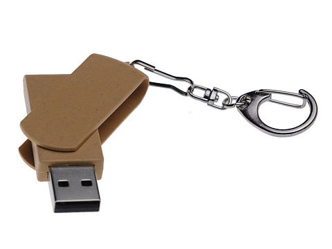 Флешка USB 2.0 Варуна на 32 ГБ, коричневый - рис 3.