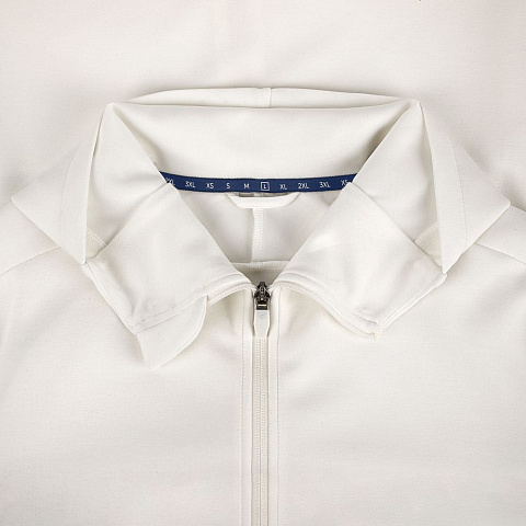 Куртка с капюшоном унисекс Begi, молочно-белая - рис 5.