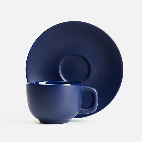 Чайная пара Stansa, темно-синяя - рис 3.