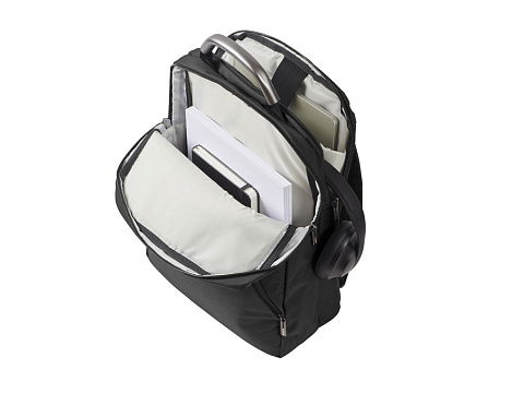 Рюкзак для ноутбука Premium+ Double, черный - рис 4.