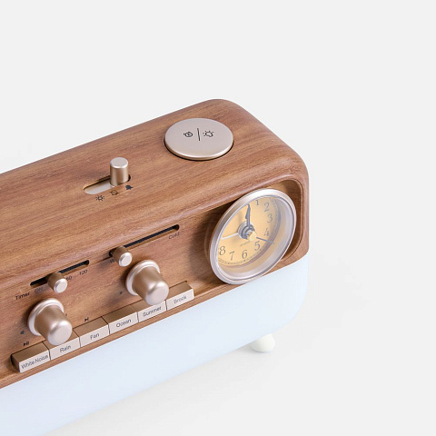 Bluetooth-колонка с беспроводной зарядкой, часами и подсветкой Multiverse, ver.2 - рис 7.