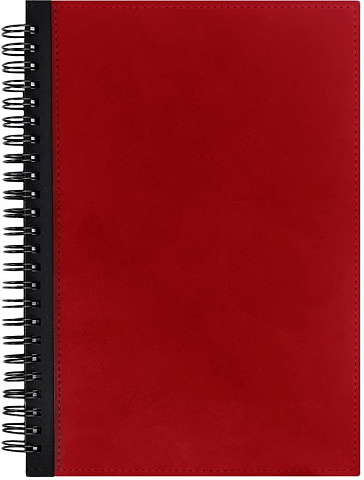 Ежедневник Notera Maxi, недатированный, красный - рис 2.