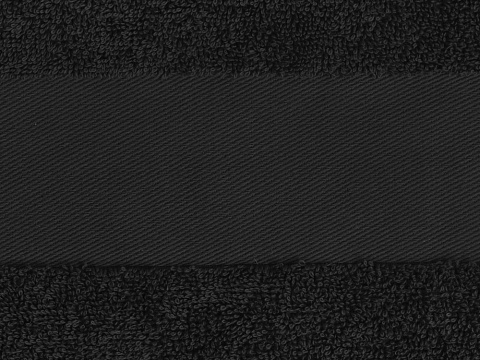 Полотенце Terry М, 450, черный - рис 2.