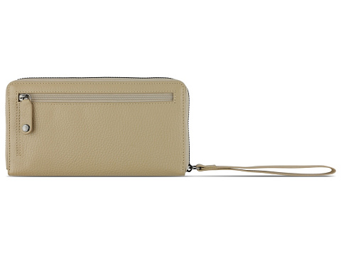 Кошелёк женский BUGATTI ЭЛЬЗА | ELSA, с защитой данных RFID, песочного цвета, воловья кожа/полиэстер, 18,7х2х10 см - рис 5.