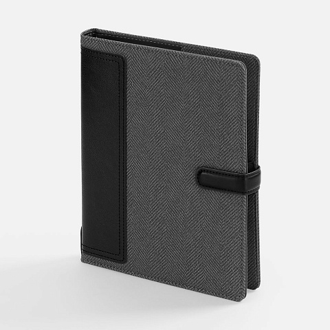 Ежедневник-органайзер Twill, недатированный, черный - рис 5.