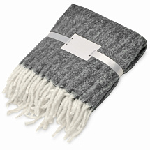 Плед Warmy с шерстью, темно-серый