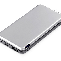 Внешний аккумулятор Forge, Evolt, металл, 10000mah, белый (P)