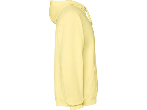 Толстовка с капюшоном KENIA унисекс, солнечно-желтый выстиранный WASHED - рис 4.