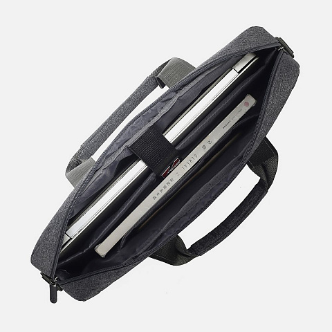 Cумка для ноутбука L225, темно-серая - рис 10.