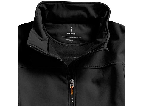 Куртка софтшел Ланглей женская, антрацит - рис 11.