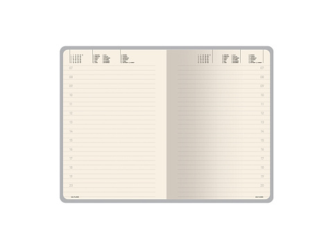 Ежедневник недатированный А5 Megapolis Classic, синий - рис 6.