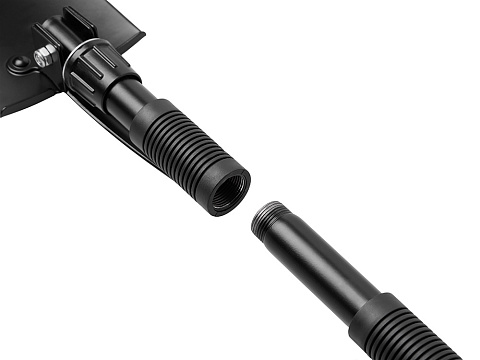 Складная лопата c чехлом Spade, черный - рис 3.