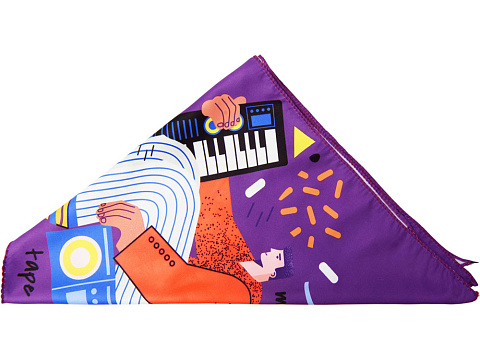 Треугольная бандана с возможностью полноцветной печати - рис 3.