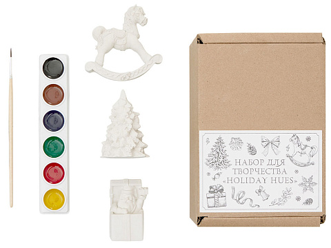 Набор для творчества из гипса Holiday Hues - рис 3.