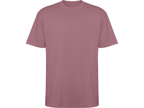 Футболка оверсайз Bull унисекс, бледно-красный