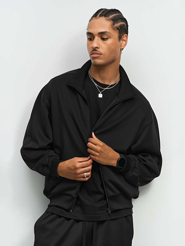 Куртка спортивная Junior, черная - рис 2.