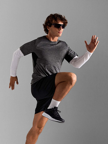 Футболка спортивная унисекс Storm, белая - рис 8.