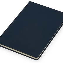 Блокнот Wispy, твердая обложка A5, 64 листа в линейку, темно-синий