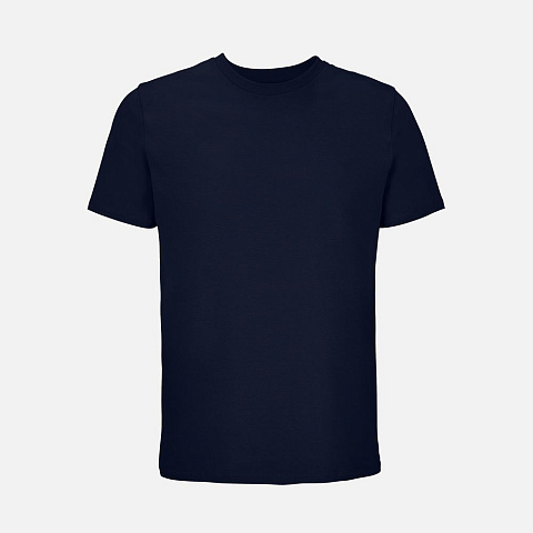 Футболка унисекс Lyam, темно-синяя - рис 2.