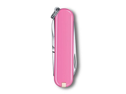 Нож-брелок VICTORINOX Classic SD Colors Cherry Blossom, 58 мм, 7 функций, розовый - рис 3.