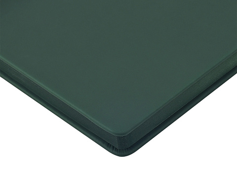 Ежедневник А5 Megapolis Color New soft-touch, темно-зеленый - рис 3.