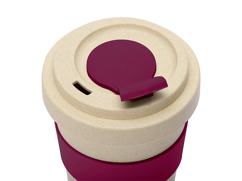 Стакан из пшеничного волокна Flava, burgundy - рис 4.